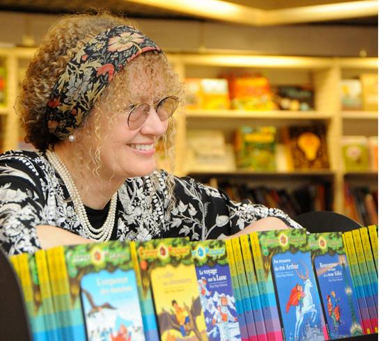 Happy Birthday to prolific author Mary Pope Osborne, born May 20, 1959.   