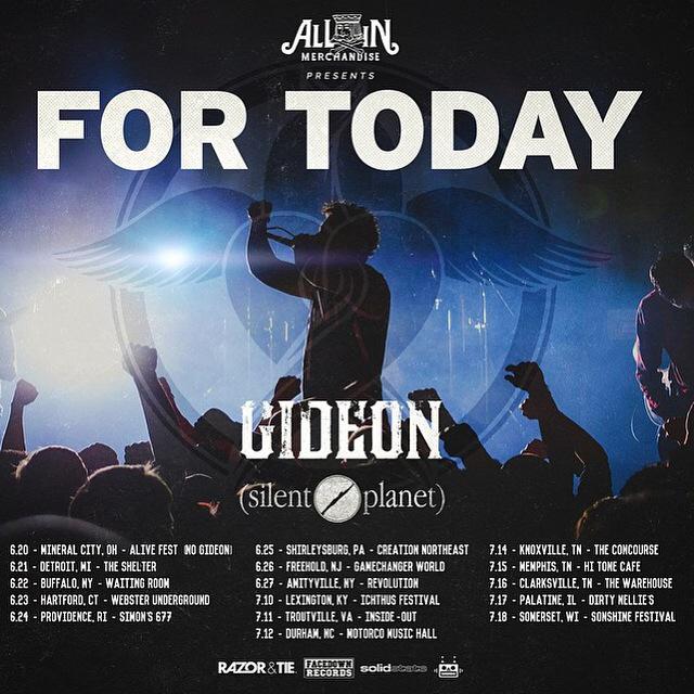 ForTodayMattie's tweet photo. One month until we head out for the summer! I'll give you a free shirt if you bring your grandma and she stage dives. http://t.co/VbrdtlUkAK