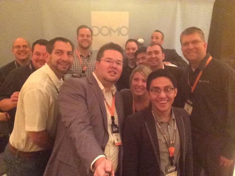 simplusnow's tweet photo. #SelfieWithSimplus & @Domotalk Great seeing your team @Workfront_Inc #2015leap http://t.co/FXcF1scT1p