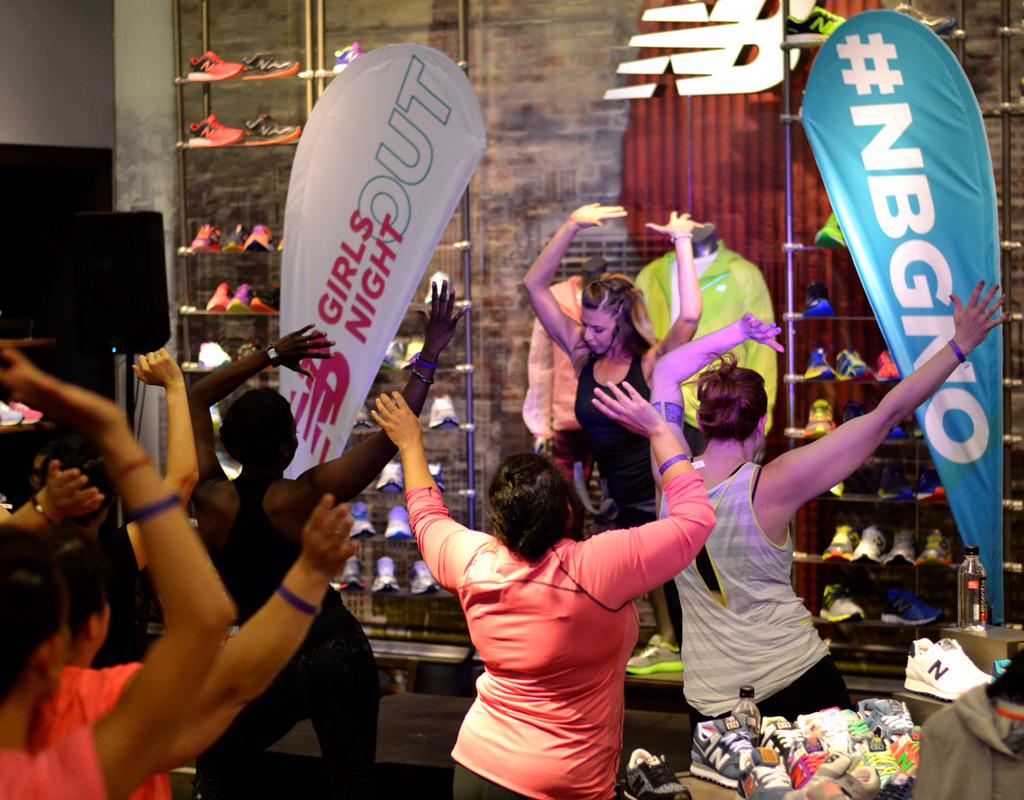 NewBalanceNYC's tweet photo. How do we #shaykitup? With @ShayKostabi of course! #nbgno #girlsrunthistown http://t.co/zVovMRA37j