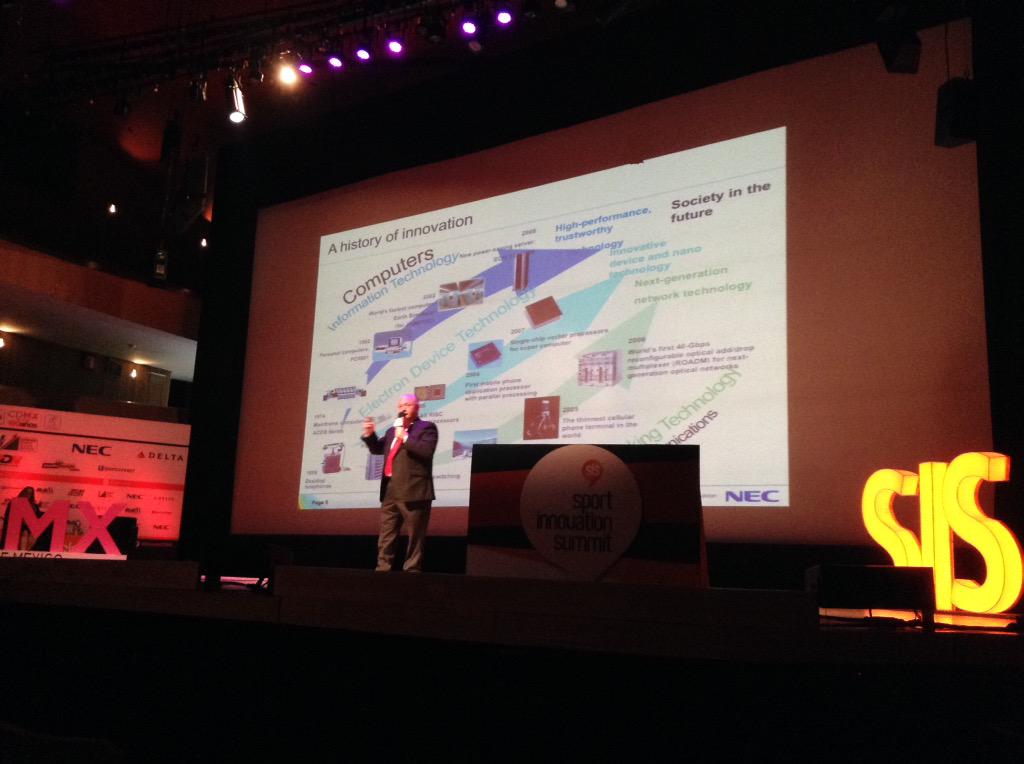 Raul Lucido <a href="/NECmexico/">NEC México</a> hablando sobre #SmartVenues #SIS2015 <a href="/SISsummit/">SIS</a> <a href="/ClaroSports/">Claro Sports</a> <a href="/ralp1950/">Raul Lucido</a>