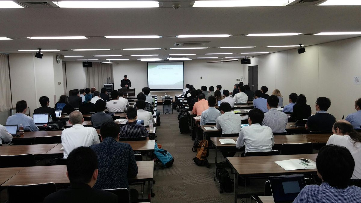 nharlow's tweet photo. Another full room for the #senchacon roadshow #tokyo #html5rules #in http://t.co/tvZkdYwpv5