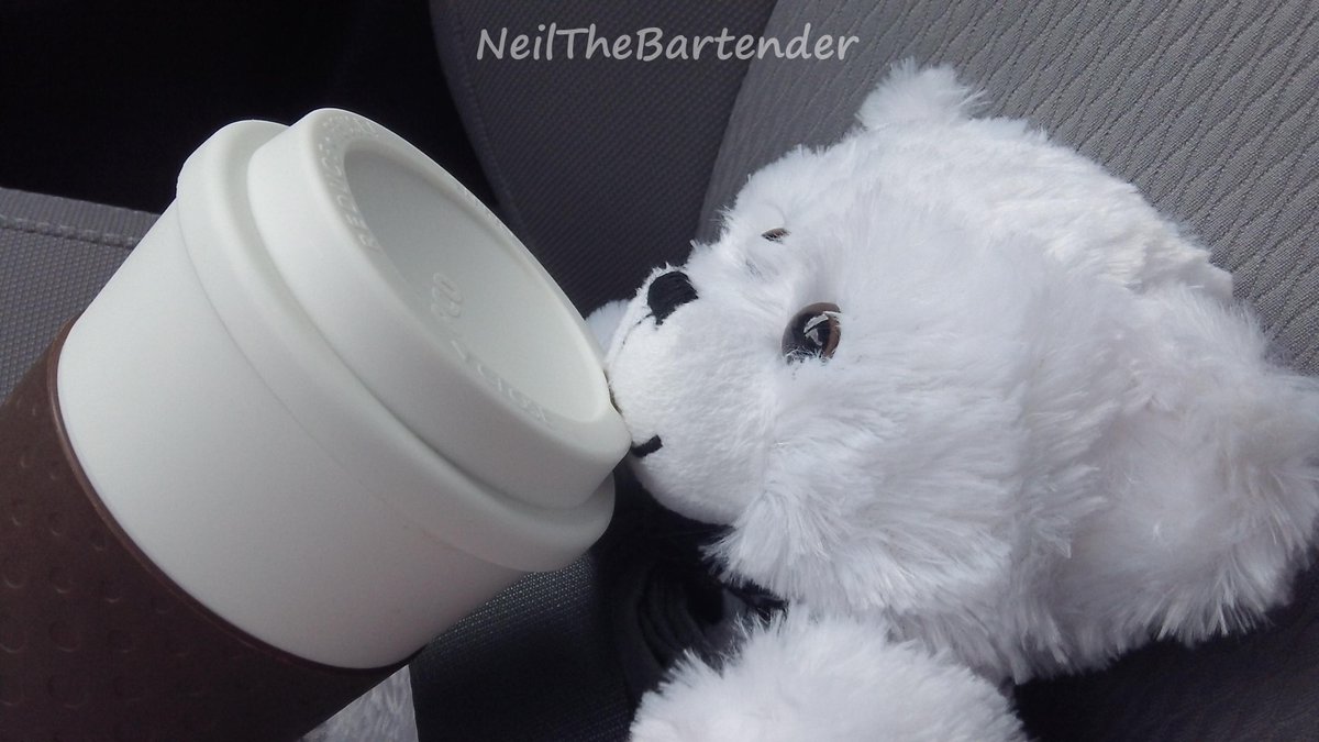 NeilBartender's tweet photo. Sip sip. Mmm, that's good #coffee.
#cute #bartender #teddybear #bowtie http://t.co/24nhc1u8Vr