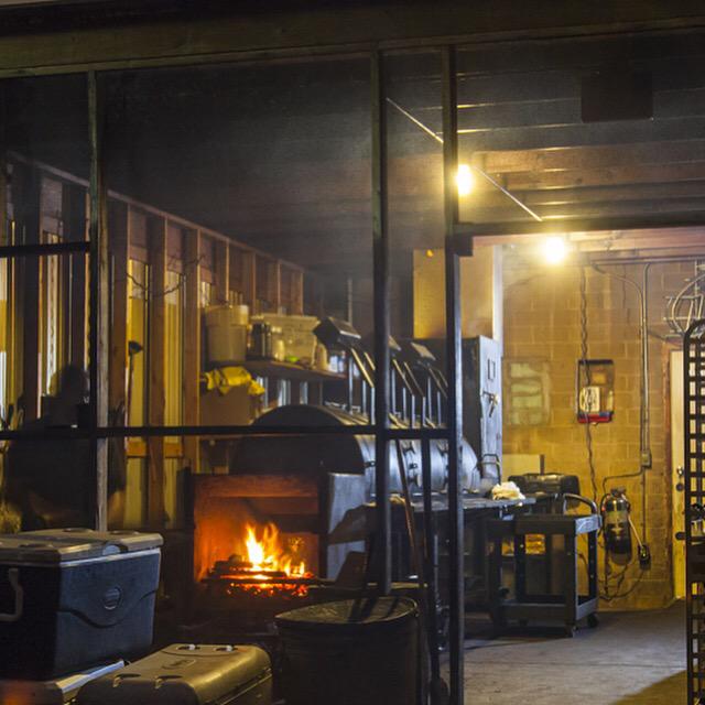 Night falls in Austin. Ain't it something? #austin #BBQ #texasbbq #craftbbq