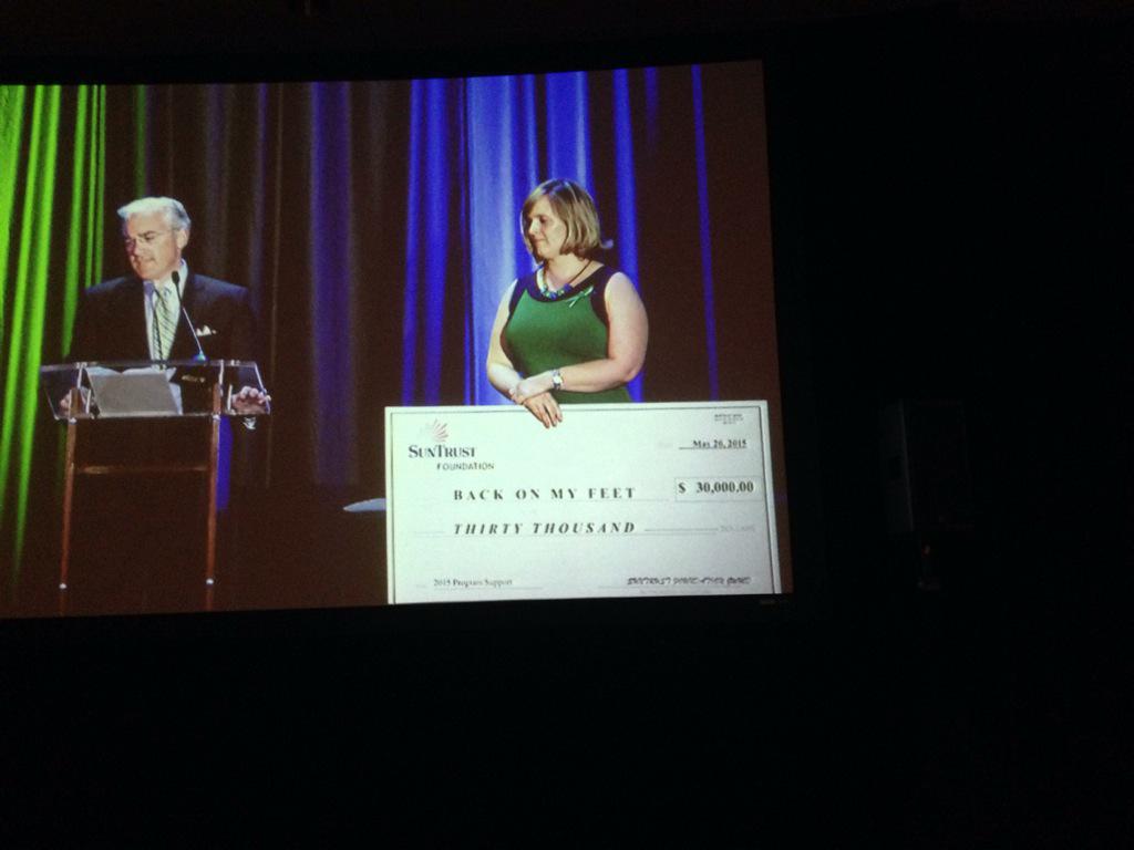 BeyondTheBling1's tweet photo. #BlueGreenBash @BoMFDC just raised over $40,000 and SunTrust Foundation matched w/ another $30,000. http://t.co/OmEml9gVcC