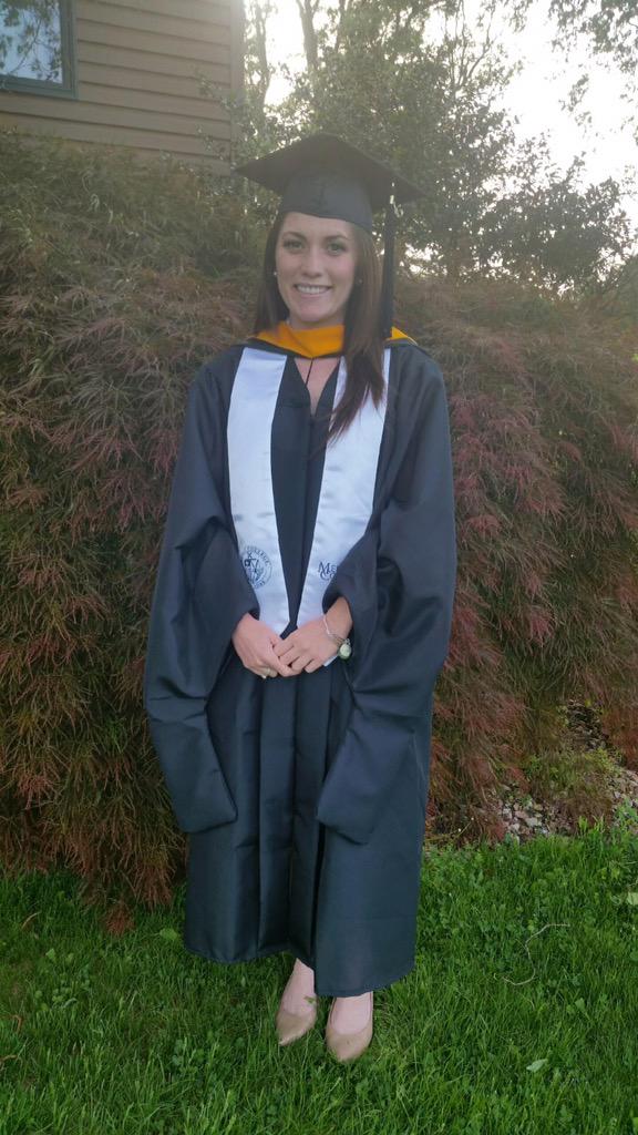 ArlingtonCheer's tweet photo. Congrats to Coach Hegarty as she receives her Masters Degree today!!!  @AHSAdmiral_Al @Dr_BLyons @KetchamCheer http://t.co/DADERHYdcm