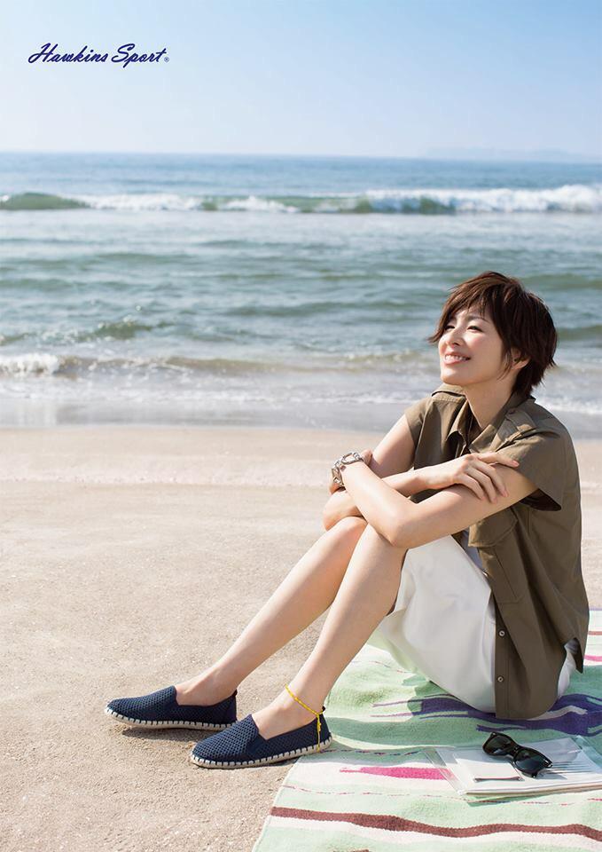 本日より吉瀬美智子さん出演の新TVCM《Hawkins Sportキレらくリゾート