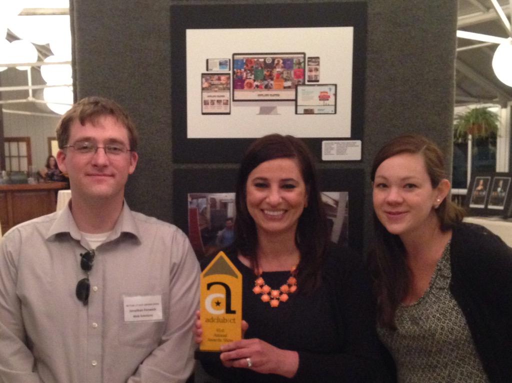 Exposure_CT's tweet image. Gold award @CTAdClub for @holewallcamp website. Check out holeinthewallgang.org