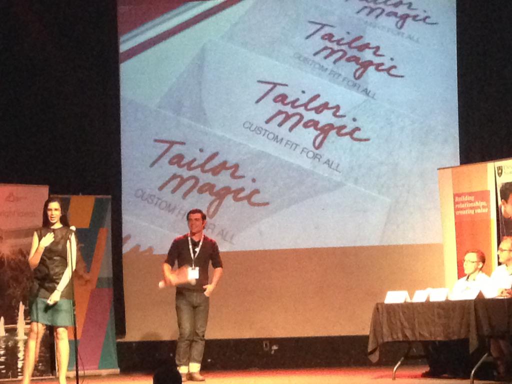 SquareOneSask's tweet photo. Tailor Magic - online custom fit clothing! #usaskstartup #i3IdeaChallenge finalist http://t.co/d63VQAsOgm