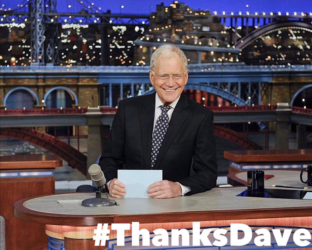 RT to help us Thank Dave! @letterman #ThanksDave instagram.com/p/27FY9ph8uH/