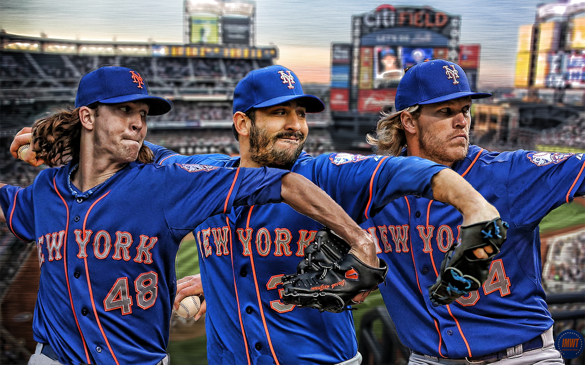 InMetsWeTrust's tweet image. Tomorrow, Jacob deGrom looks to get the Mets back on track. #KingsOfQueens