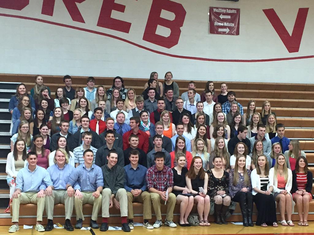 Class of 2015 Senior Award Recipients!