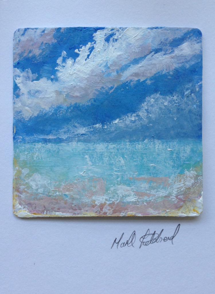 MarkSeascape's tweet photo. Eearly morning painting, just finished! 
#seaside #art #acrylic #originals #abstractart #Facebook #gifts http://t.co/Wrfagp5d38