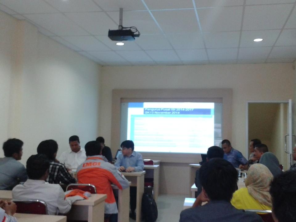 Rapat Pembentukan "Young ISI" (Ikatan Surveyor Indonesia Muda"