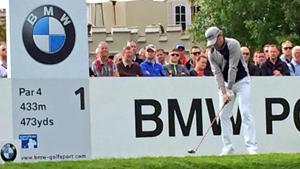 BMWPGA's tweet photo. Suspect there to be a lot of interest in this group today - @MKaymer59 @DonaldsonJamie &amp; @McIlroyRory get started http://t.co/0MprytHYL4