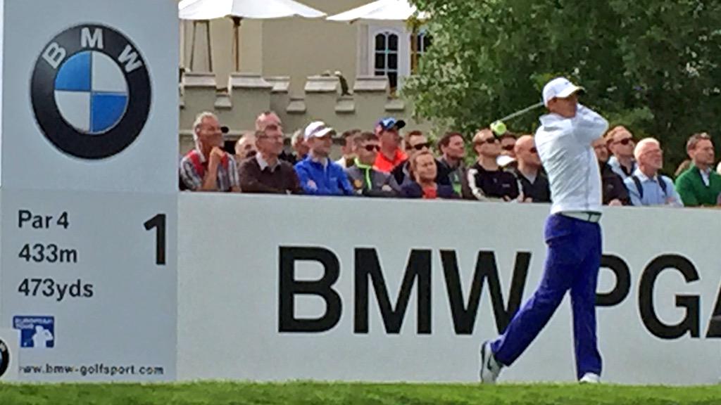 BMWPGA's tweet photo. Suspect there to be a lot of interest in this group today - @MKaymer59 @DonaldsonJamie &amp; @McIlroyRory get started http://t.co/0MprytHYL4