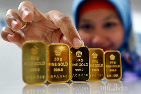 HARGA EMAS: Hasil FOMC Minutes Jaga Penguatan bit.ly/1KlCDtB