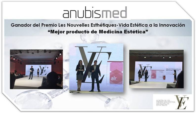 prodube_'s tweet photo. Anubis Cosmetics, ganador del Premio Vida Estética-Les Nouvelles Esthétiques al mejor producto Médico-Estético. http://t.co/AwfhTgHwfh