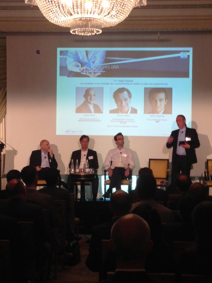 Premiere table ronde #MatinéeBigData avec #Accor, #Amadeus et #Uber
<a href="/capgeminifrance/">Capgeminifrance</a> #bigdata #analytics