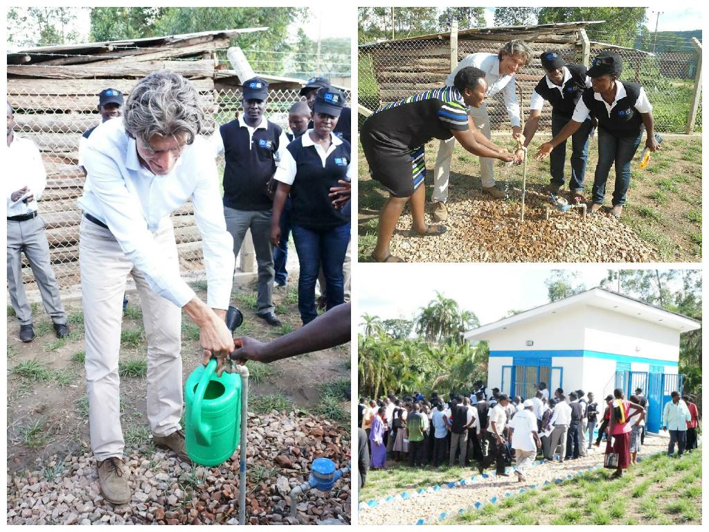 Thanks to the new piped water scheme in Rwenkobwa, more than 8000 people will have access to clean water. <a href="/WSDFUganda/">WSDFUganda</a>