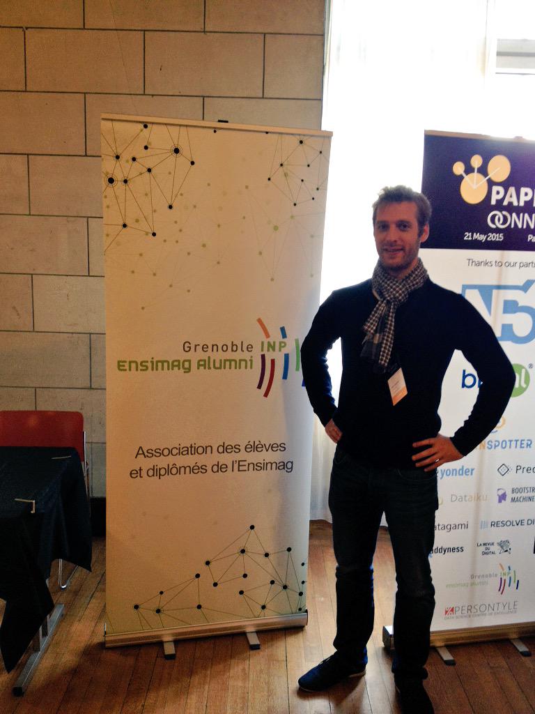 EnsimagAlumni's tweet image. Jean-Baptise Goulain, Ensimag 2007 est à #PAPIsConnect #EnsimagAlumni !