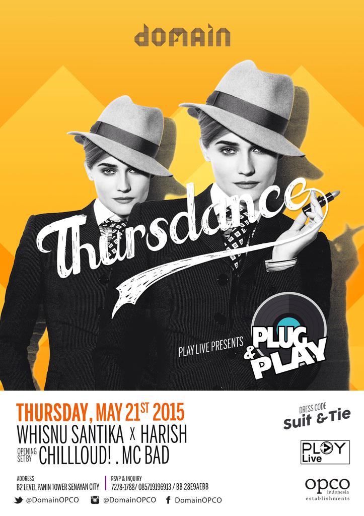 domainjakarta's tweet image. Bring all your friends to our house tonight, coz the PLUG is ready to PLAY! Lets Go Disco! RSVP: 085719196913