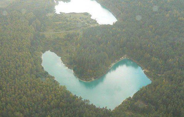 У лета бирюзовый цвет "голубых озер"