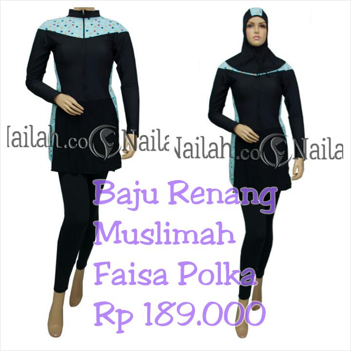 Hai pecinta polkadot... Yukk cek web nailah.co.. baju renang yg super duper kece ini bs km miliki.. ;)