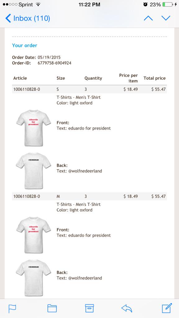 Eduardogracian_'s tweet photo. Just in case yall thought I was playing #edforpres http://t.co/M019iKN3CG