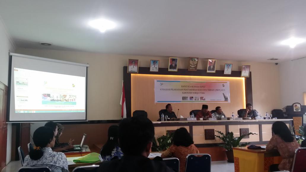 Rakor TKPKD Sosialisasi Pelaksanaan Pemutakhiran Basis Data Terpadu 2015