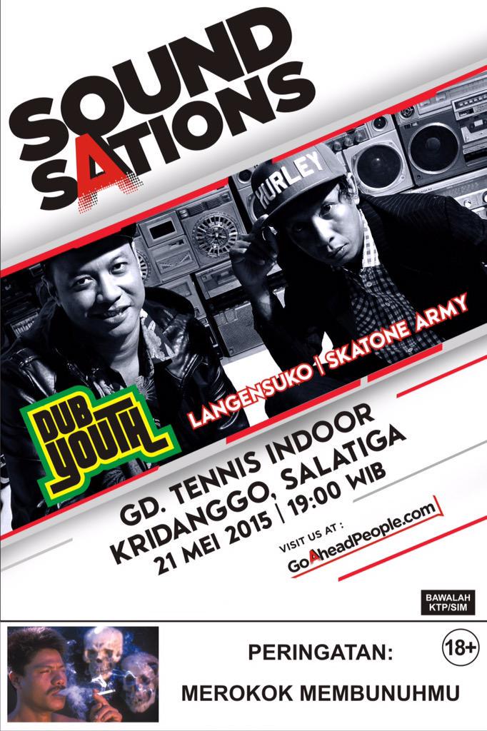 Tonite! SoundSations w <a href="/dubyouth_yk/">Dubyouth Soundsystem</a> <a href="/langensuko/">LANGENSUKO reggae</a> dll.
Tennis Indoor Kridanggo
Free ! @infoSALATIGA <a href="/infosltg/">All About Salatiga</a> #salatiga