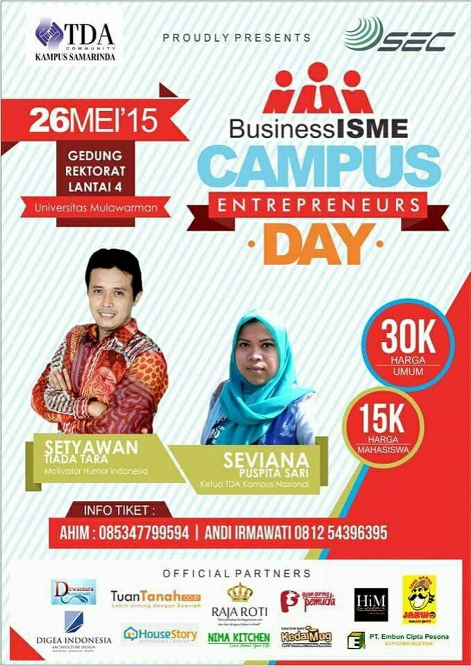 TDA Kampus Samarinda present....
