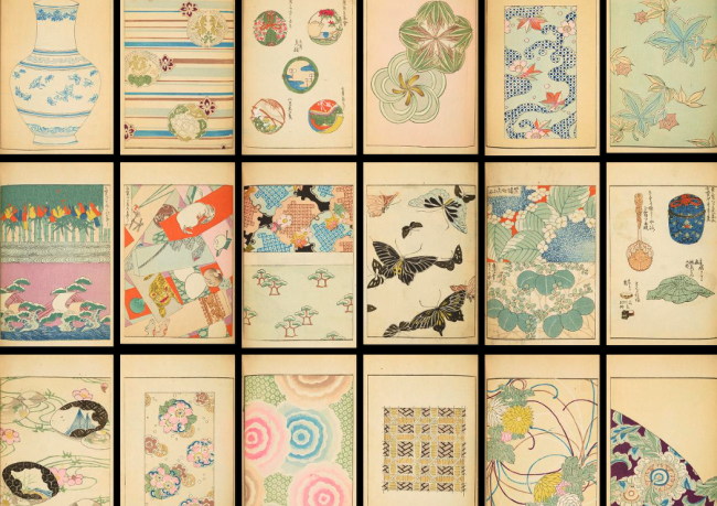 Copy__writing's tweet photo. 明治時代の美しい図案コレクションが無料ダウンロードできるサイト  http://t.co/klkYI6uyY3 http://t.co/oXm1FfLunN