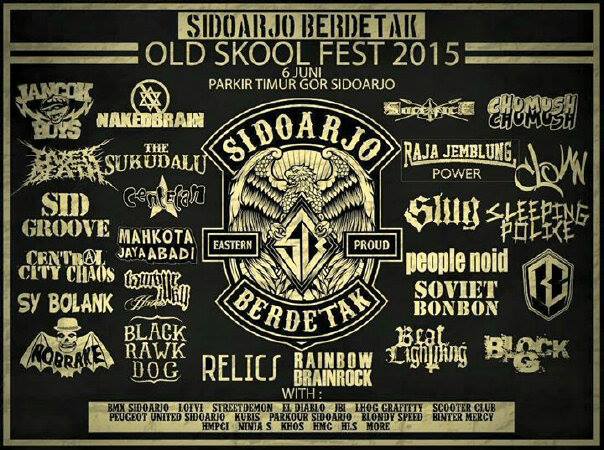 SABTU 6 JUNI 2015
PARKIR TIMUR GOR SIDOARJO
EVENT AKBAR
" SIDOARJO BERDETAK "
------- GRATIS -------