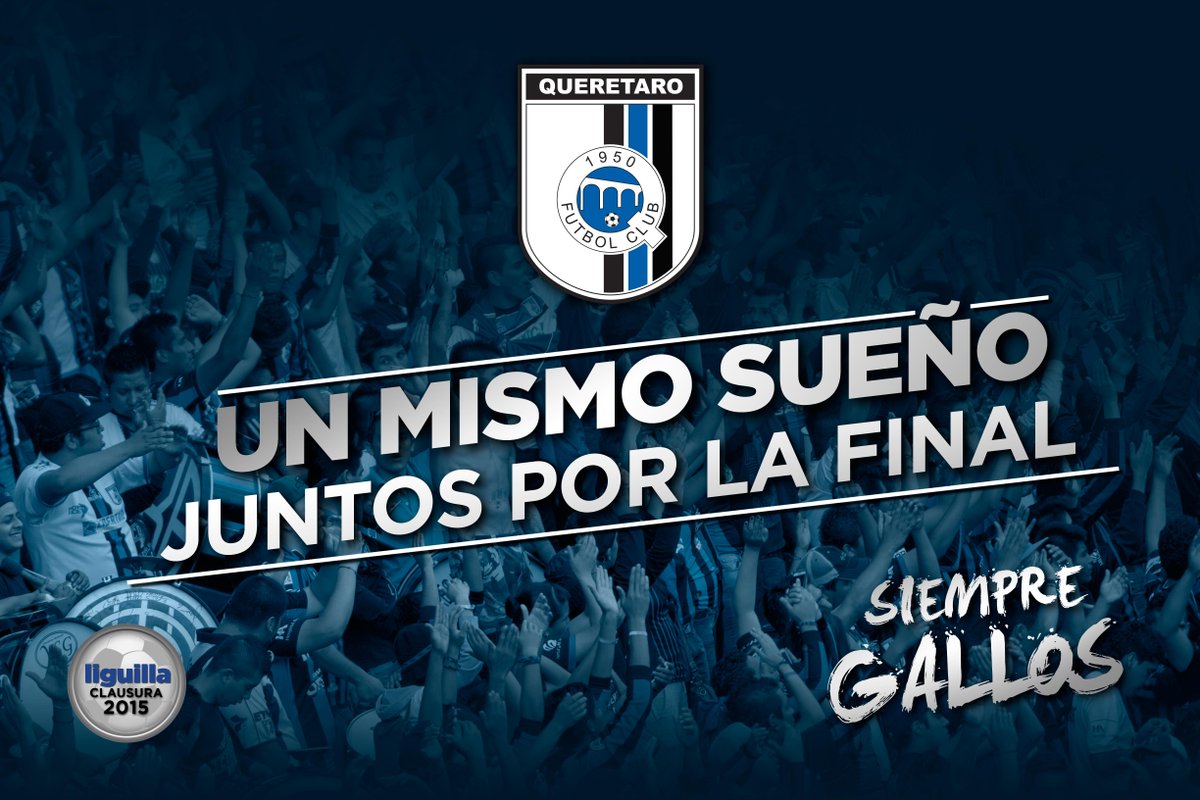 Club_Queretaro's tweet photo. Hoy todos estamos unidos con un solo objetivo. | #SiempreGallos http://t.co/OVEAAG2HXS