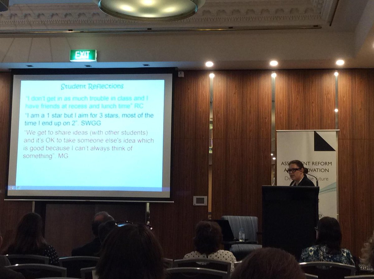 pru's tweet photo. What better evidence of Linda's achievement in growing learners #eppc2015 http://t.co/iBII1nXIHg