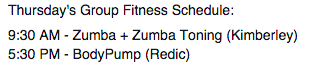 GoldsGymBoro's tweet photo. #GGX #GroupFitness #LesMills #Zumba #Toning #BodyPump #Thursday #Fitness #Health #FitFam #GGTN #GoldsGym http://t.co/QoBzhRsReQ