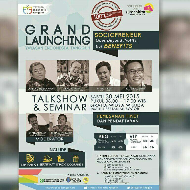 GLaunching_YIT's tweet photo. @LP3I_Depok Kita punya acara keren nih, cek favorit kita yah. Boking tiketnya dan dapatkan ilmunya. http://t.co/xqijKor4S0