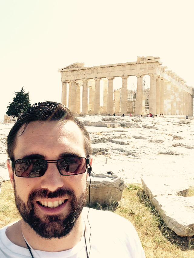 Acropolis selfie! #Athens2015 #UoWSport