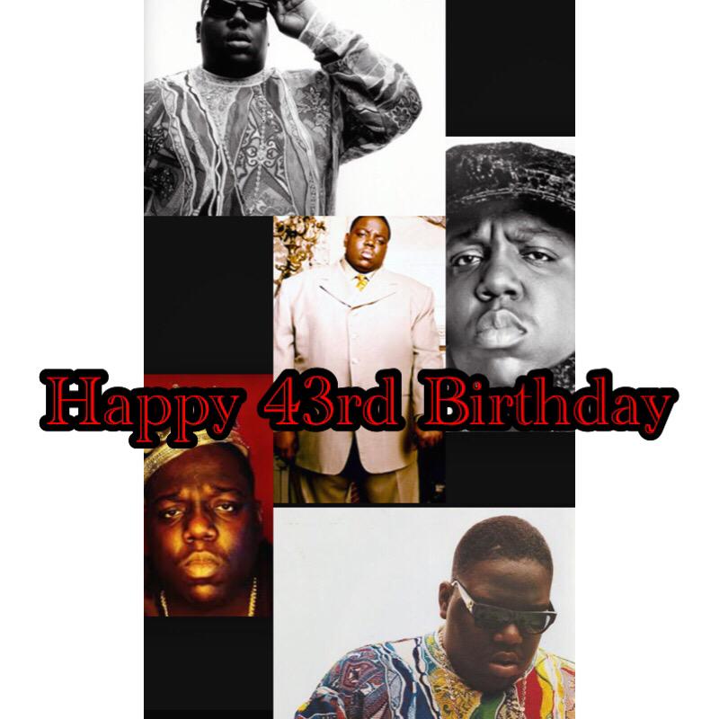 Happy Birthday Biggie , Notorious B.I.G , The Black Frank White , Biggie Smalls! 