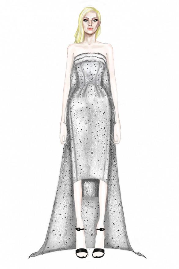 Sketches of <a href="/ladygaga/">Lady Gaga</a> 's wedding gowns by top designers! What should Mother Monster wear?

#ladygaga #wedding #gown