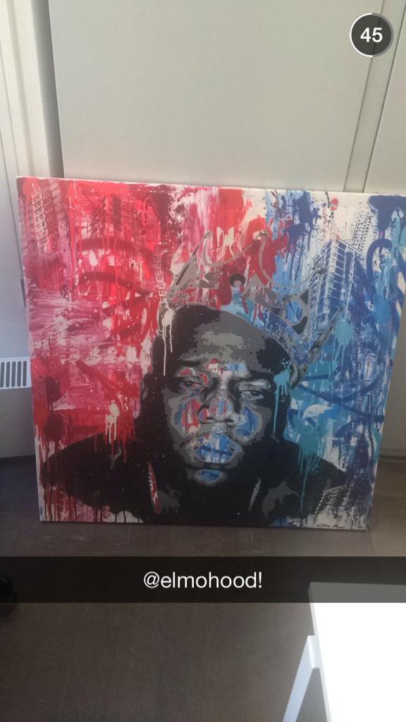 LukeAzar's tweet photo. @elmoHood this fellas artwork is serious http://t.co/BoEttHWUVT
