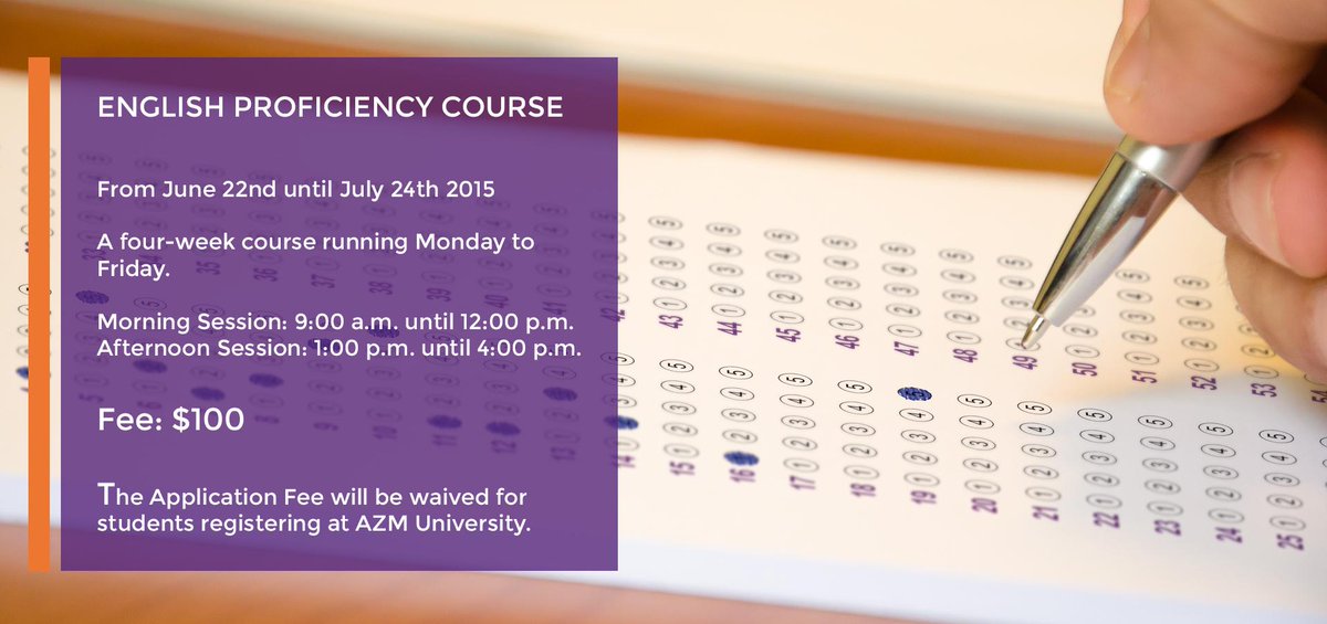 AZMUniversity's tweet photo. Are you looking to improve your English before enrolling at #AZMuniversity? http://t.co/UT4V8NBeDu