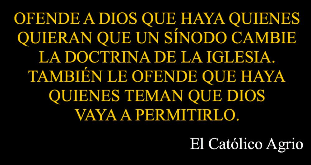 AgrioSoy's tweet photo. La doctrina de la iglesia NUNCA cambiará. http://t.co/qx71sjOOK9