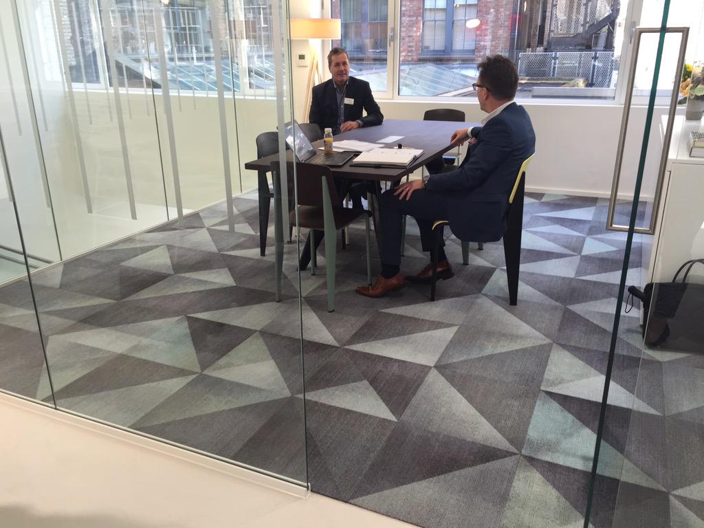 SamHousey27's tweet photo. Amazing new showroom from milliken! @MillikenandCo  #showroomwin #ffnextgen http://t.co/2EoUqbhrOW