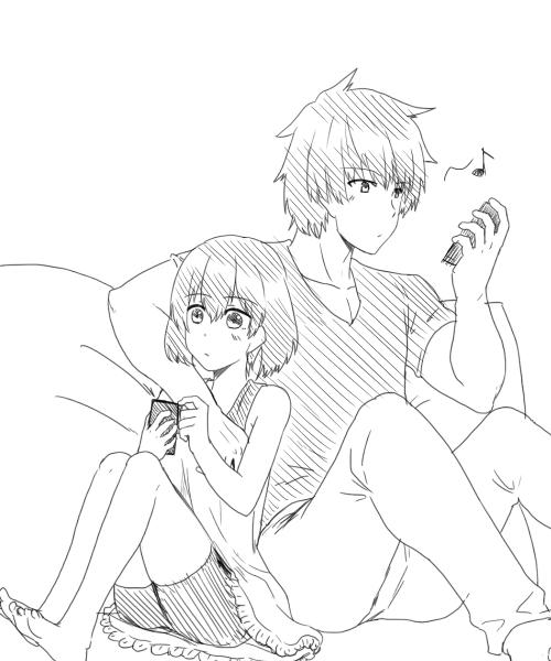 なんとなく現パロ…タツマイアカの続き描きたい… 