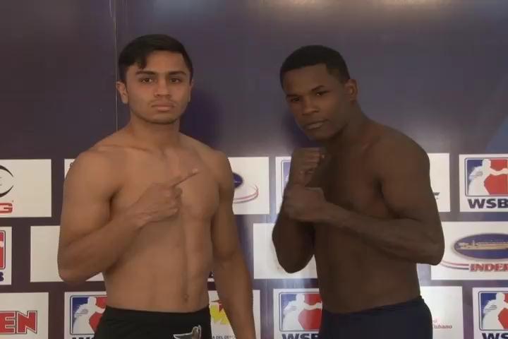 DomadoresCuba's tweet photo. Pesaje oficial en los 64kg. Yasnier Toledo vs Roberto Zariñana de @MexicoGuerreros
#WSBV @WSB_Boxing http://t.co/ekdphglO3i
