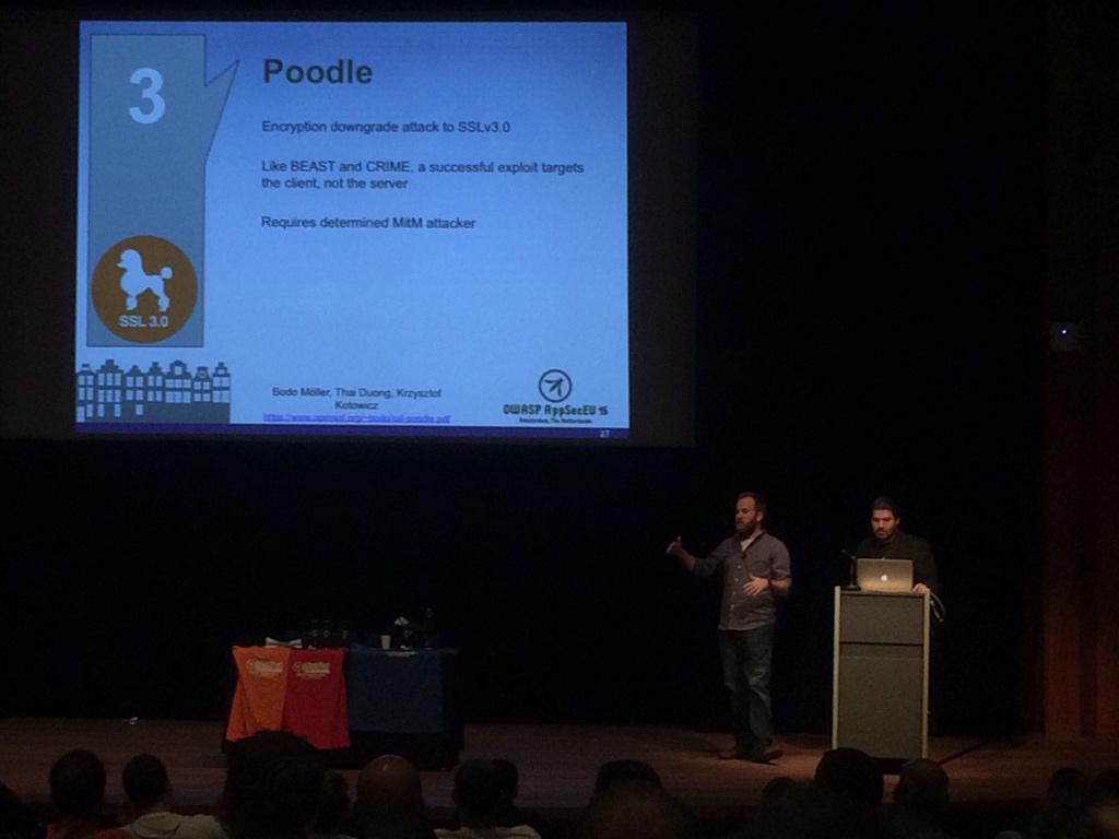 iWebtweets's tweet image. 2014: “year of the branded vulnerability” #appseceu2015