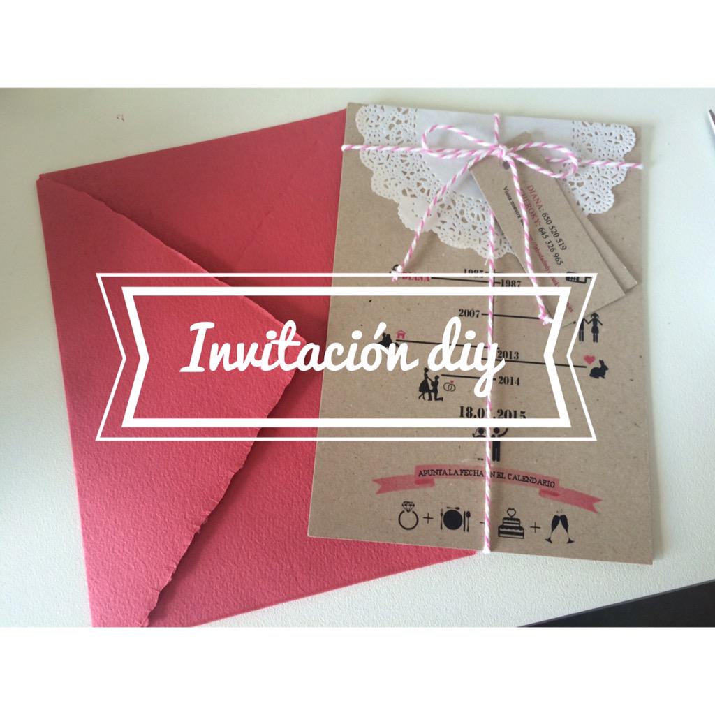 8noviasyunplan's tweet photo. ¡Sorpresa!🎉 ¡Nuevo post  en el blog y nuevo vídeo en el canal! Hoy diana de dydychic nos enseña sus invitaciones diy! http://t.co/uP8c3v8WdP