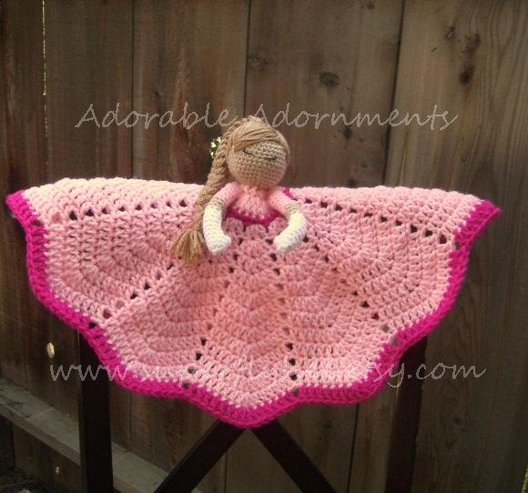 Baby Doll Lovey in Pink with Medium to Light Brown Hair wi… etsy.me/1IQRMRr #craftshout #mom #DarkBlondeHair